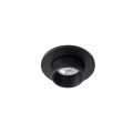 MAXLIGHT H0129 LAMPA SUFITOWA HALO E BLACK PODTYNKOWA