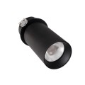 MAXLIGHT H0127 LAMPA SUFITOWA HALO D BLACK PODTYNKOWA