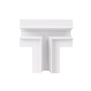 MAXLIGHT MT0034. Łącznik T do szyn podtynkowych. Montaż na sufit lub ścianę. Do szyn MT0023, MT0024