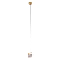 MAXLIGHT P0573D LAMPA WISZĄCA VETRO BRUSHED GOLD