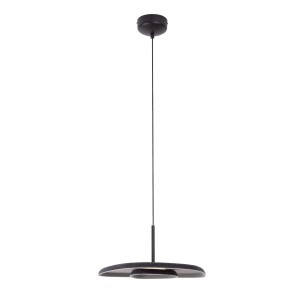 MAXLIGHT P0560 LAMPA WISZACA DEUX BLACK&GREY