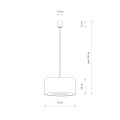 Lampa wisząca LAGO M 11674 Nowodvorski