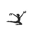 Uchwyt dekoracyjny BALLERINA do regulacji przewodu11798 Nowodvorski