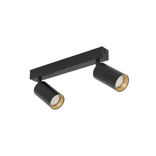 Lampa sufitowa AMIS czarny 2xGU10 10633 TK Lighting