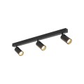 Lampa sufitowa AMIS czarny 3xGU10 10634 TK Lighting