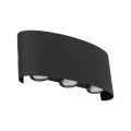 Kinkiet elewacyjny ARROW czarny 6xLED 18181 TK Lighting
