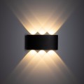 Kinkiet elewacyjny ARROW czarny 6xLED 18181 TK Lighting