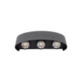 Kinkiet elewacyjny ARROW czarny 6xLED 18181 TK Lighting