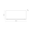 Kinkiet elewacyjny ARWENA czarny 2xLED 18186 TK Lighting