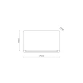 Kinkiet elewacyjny ARWENA czarny 2xLED 18185 TK Lighting