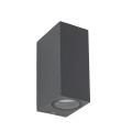 Kinkiet elewacyjny AXIS szary 2xGU10 10970 TK Lighting