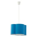 Lampa wisząca CLOUD niebieska w kształcie chmurki do pokoju dziecięcego 3362 TK Lighting