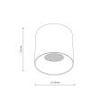 Lampa sufitowa BLAZE biały LED 18161 TK Lighting