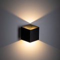 Kinkiet elewacyjny CUBE czarny 2xLED 18182 TK Lighting