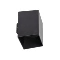 Kinkiet elewacyjny CUBE czarny 2xLED 18182 TK Lighting