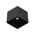 Kinkiet elewacyjny CUBE czarny 2xLED 18182 TK Lighting