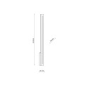 Kinkiet elewacyjny LINEA szary LED 18175 TK Lighting