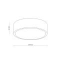Lampa sufitowa LIVO biały 4xE27 10988 TK Lighting