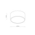 Lampa sufitowa LIVO biały 2xE27 10984 TK Lighting