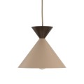 Lampa wisząca MATTEO SABIA BROWN 1XE27 S 11000 TK Lighting