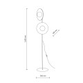 Lampa podłogowa SLATE zielony 2xG9 16139 TK Lighting