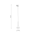 Lampa wisząca 1 obwodowa TRACER czarny E27 10649 TK Lighting