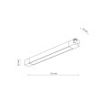 Reflektorek/lampa 1 obwodowa TRACER czarny LED 18190 TK Lighting