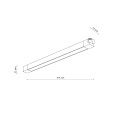 Reflektorek/lampa 1 obwodowa TRACER czarny LED 18192 TK Lighting
