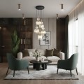 Lampa sufitowa TUNE brązowy GU10 11028 TK Lighting