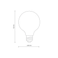 ŻARÓWKA E27 CLEAR 14 W 3000 K DIMMABLE 18015 TK Lighting