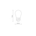 ŻARÓWKA E27 CLEAR 6W 3000 K DIMMABLE 18012 TK Lighting