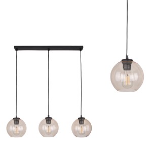 Lampa wisząca CUBUS 3 - punktowa Bursztyn 4598 TK Lighting
