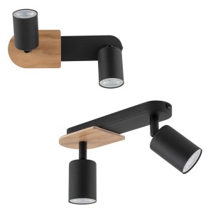 Lampa sufitowa COVER WOOD 2 PŁ 4674 TK Lighting