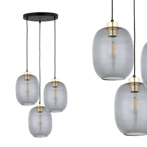 Lampa wisząca DELTA 3 - punktowa Graphite 4840 TK Lighting