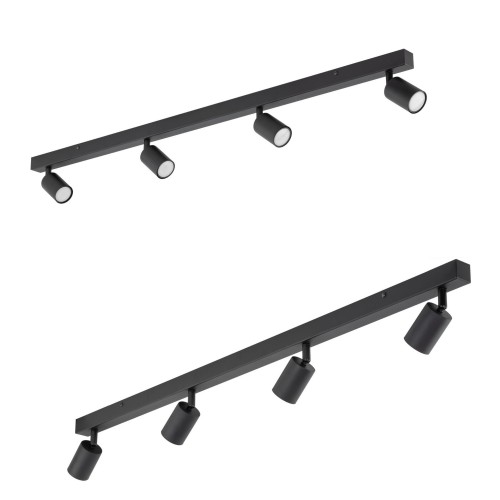 Lampa sufitowa NEX czarny na gwint GU10 z kloszem 10792 TK Lighting