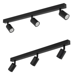 Lampa sufitowa NEX czarny na gwint GU10 z kloszem 10791 TK Lighting