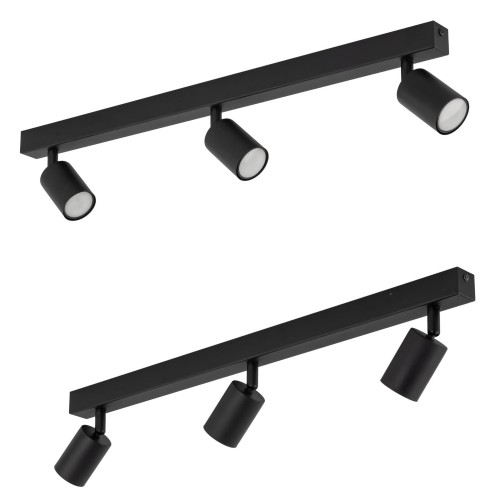 Lampa sufitowa NEX czarny na gwint GU10 z kloszem 10791 TK Lighting