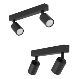 Lampa sufitowa NEX czarny na gwint GU10 z kloszem 10790 TK Lighting