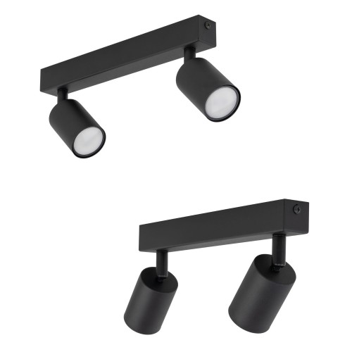 Lampa sufitowa NEX czarny na gwint GU10 z kloszem 10790 TK Lighting