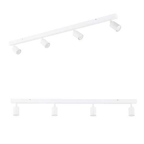 Lampa sufitowa NEX biała na gwint GU10 z kloszem 10789 TK Lighting