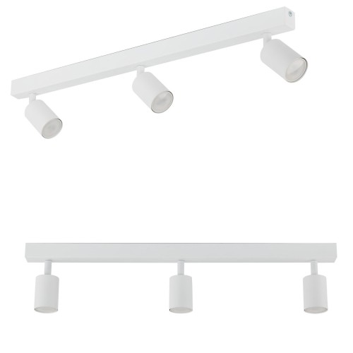 Lampa sufitowa NEX biała na gwint GU10 z kloszem 10788 TK Lighting