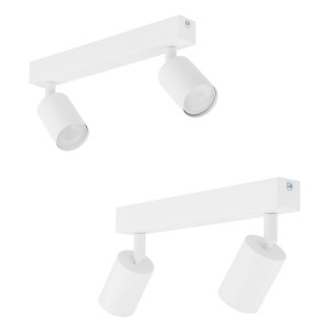 Lampa sufitowa NEX biała na gwint GU10 z kloszem 10787 TK Lighting