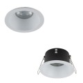 Oczko sufitowe OPTI białe na gwint GU10 z szklanym kloszem 10578 TK Lighting