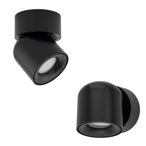 Lampa sufitowa TWIST czarna na gwint GU10 z szklanym kloszem 10575 TK Lighting