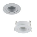 Lampa sufitowa AURA biała na gwint GU10 z kloszem 10572 TK Lighting
