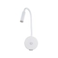 LAGOS WHITE KINKIET 1 USB 10202 TK Lighting