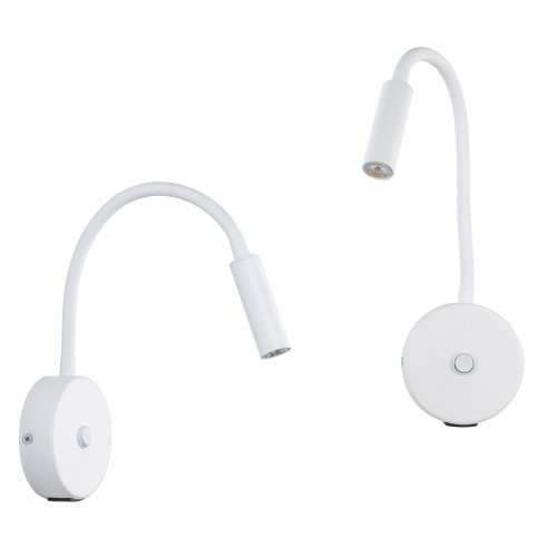 LAGOS WHITE KINKIET 1 USB 10202 TK Lighting