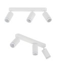 Lampa sufitowa reflektorki na listwie JET BIAŁY 3*GU10 6915 TK Lighting