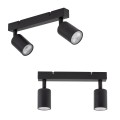 Lampa sufitowa reflektorki na listwie TOP CZARNY 2 6175 TK Lighting