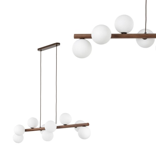 ESTERA WOOD ORZECH LAMPA WISZĄCA 9 10273 TK Lighting
